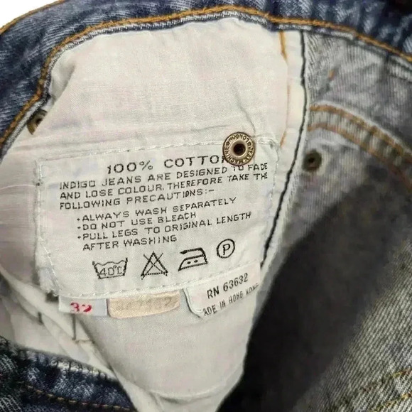 Vintage Mens F.U.'s Corp Jeans Authentic Cowboys Style Made to Last Size 32X35 - Picture 10 of 10